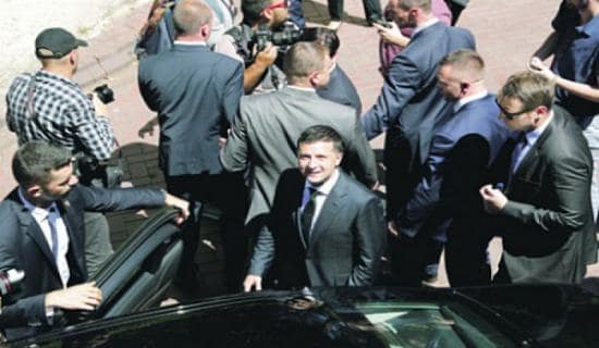 Зеленського оберігають охоронці