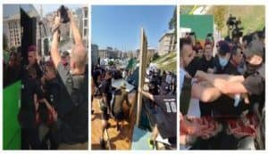 Полиция жёстко задержала членов "Нацкорпуса"