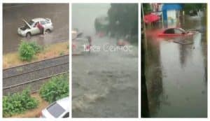 На Киев обрушился ураган