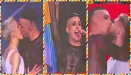 MELOVIN сначала поцеловал девушку, а затем парня