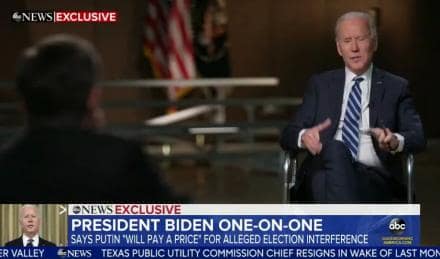 Джо Байден назвал Путина убийцей