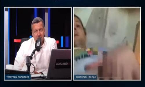 Як простий роботяга з «БелАЗа» в прямому ефірі показав пропагандисту Соловйову свої «причандали»