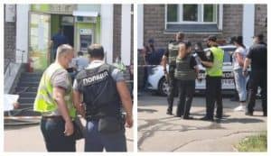 В Киеве женщина с "Коктейлем Молотова" и пистолетом ограбила "Укрсиббанк"