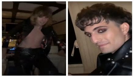 Группа Maneskin станцевала в Москве под украинскую песню