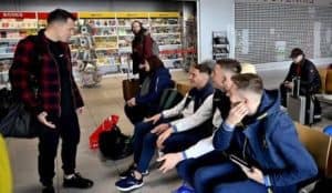 Збірна України по футболу уже в Лондоні! 