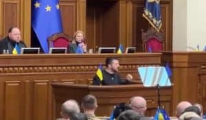 Володимир Зеленський виступив перед депутатами Верховної Ради